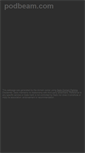 Mobile Screenshot of podbeam.com